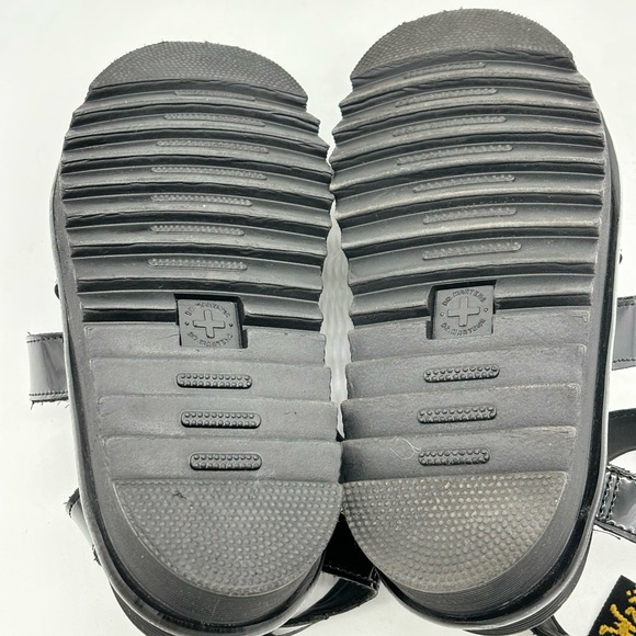 Dr. Martens Blaire Black Patent Gladiator Sandals - Picture 5 of 7